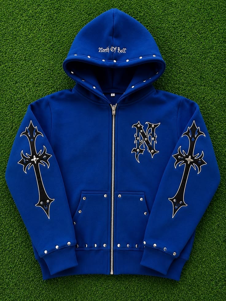 Gothic Zip Hoodies (Style #2)